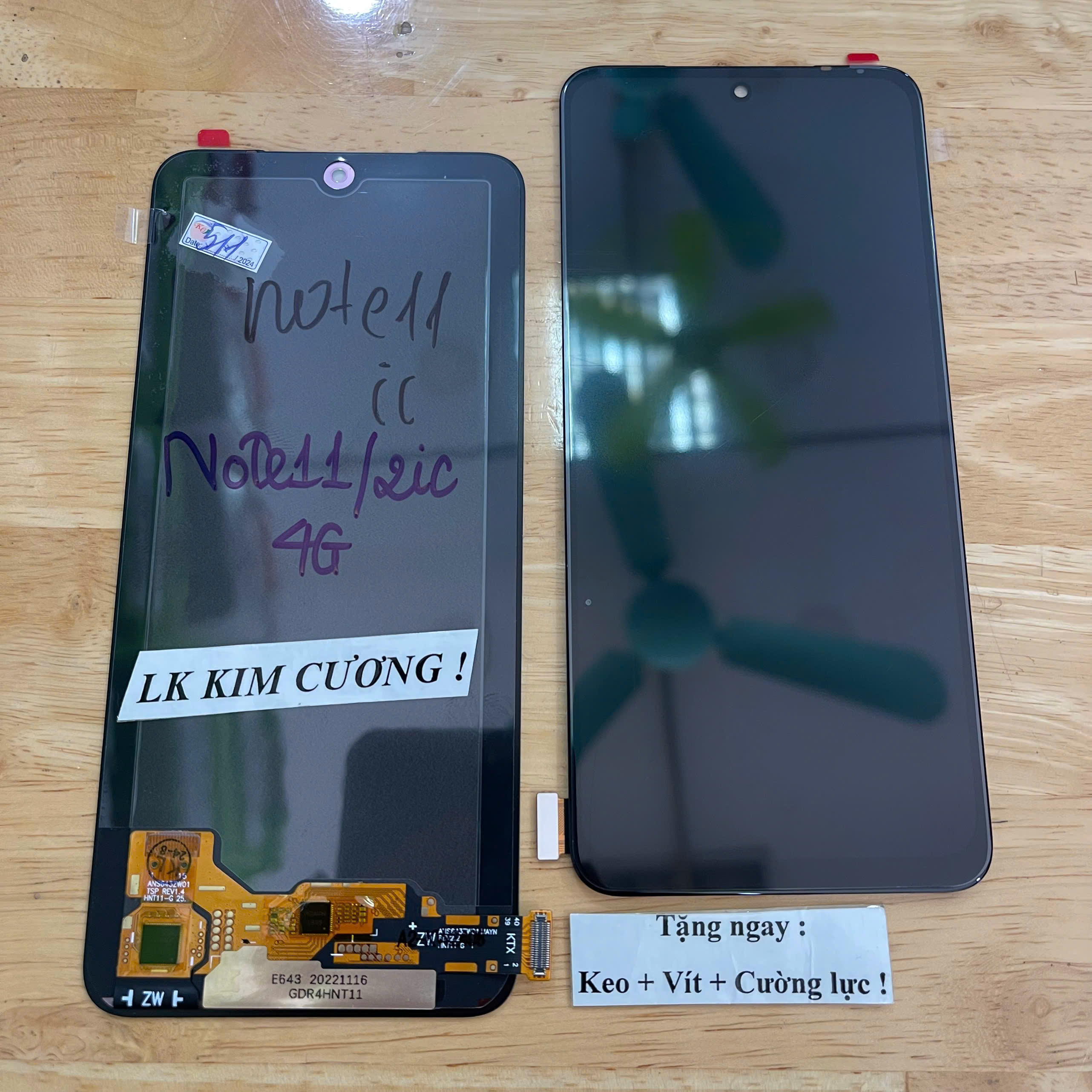 Màn hình thay thế xiaomi note 11 4g / redmi note 11s 4g / poco m4 pro 4g -  OLED (2ic
