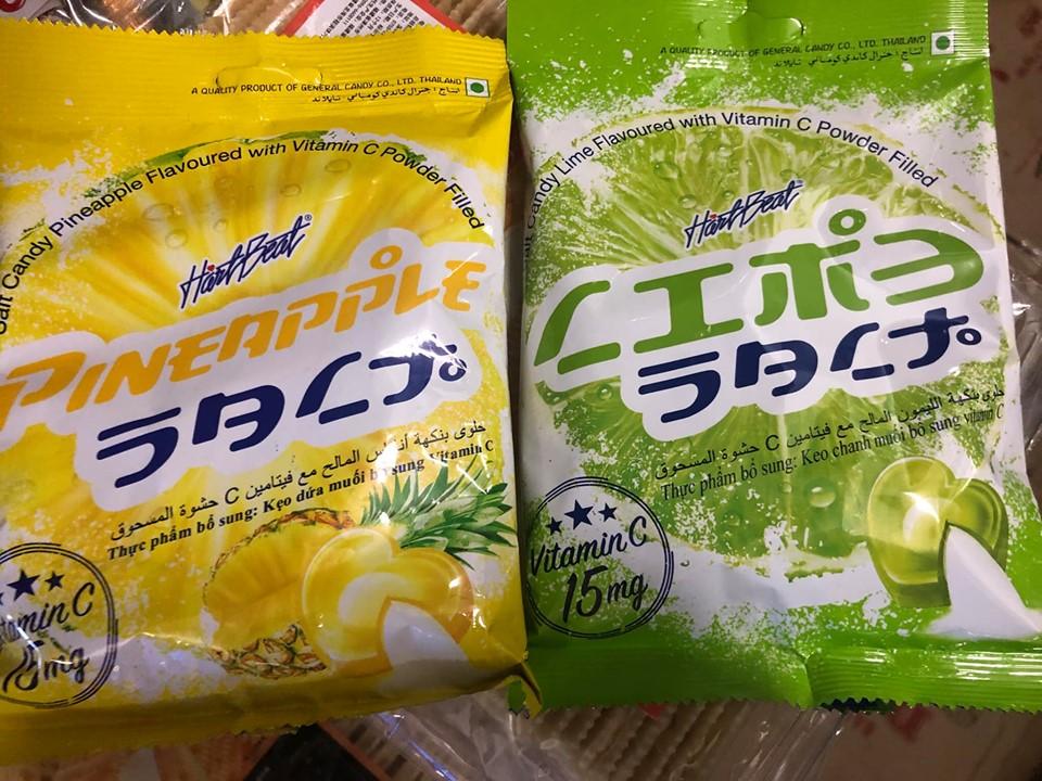 [HCM]Kẹo chanh muối thái 120g