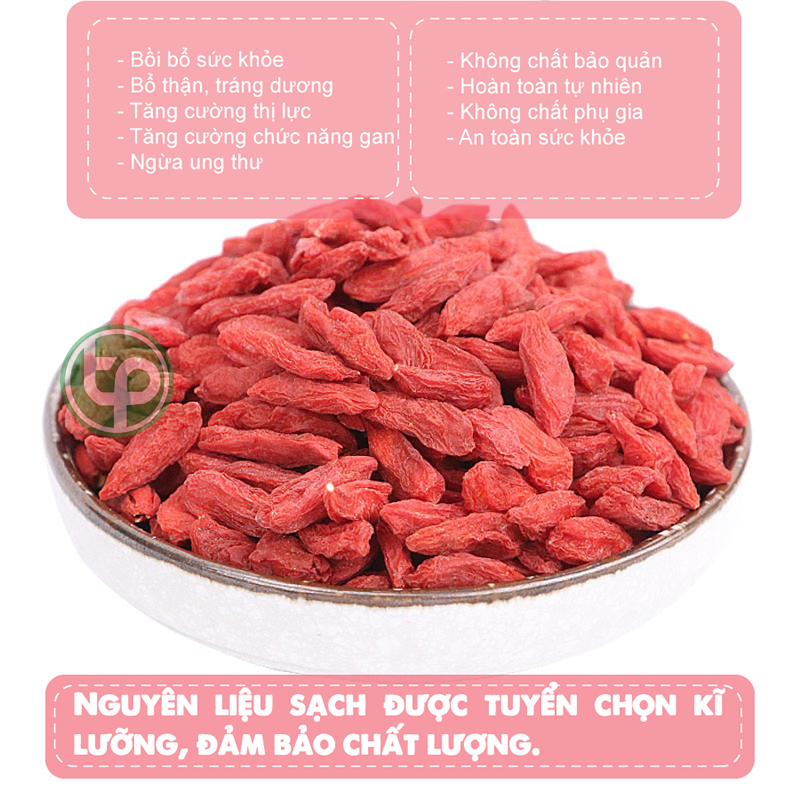 Cẩu kỷ tử khô 500g - Thảo Dược Tấn Phát