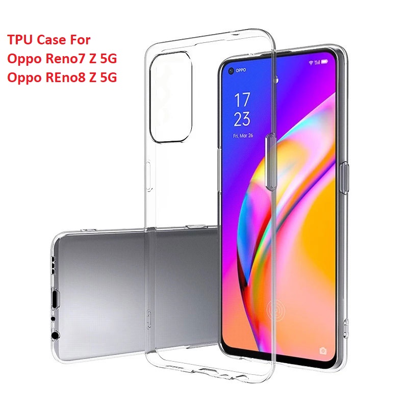Ốp oppo reno 7z 5g / reno 8z 5g dẻo trong suốt