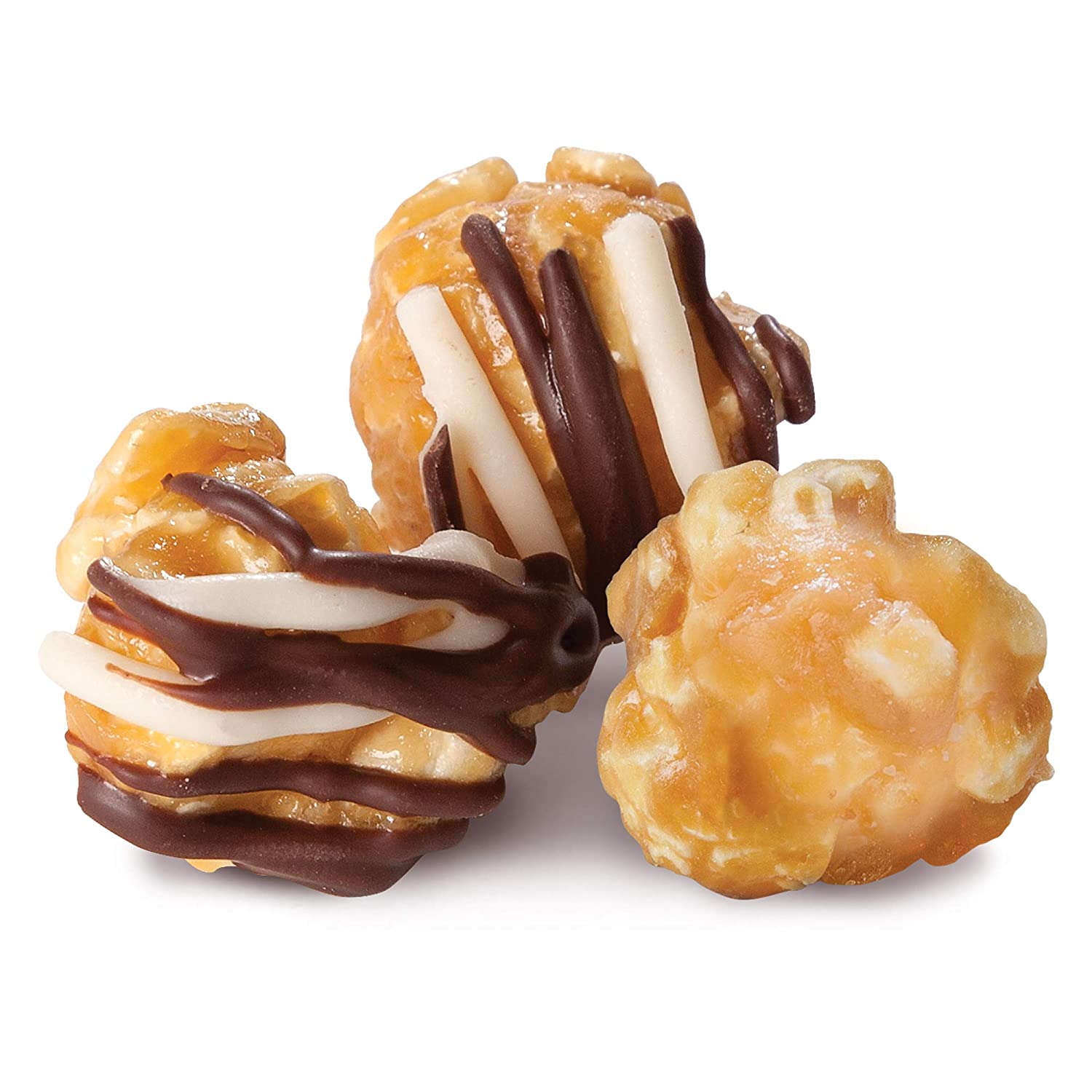 Bắp rang Caramel và Chocolate Popcornopolis zebra Non GMO 680g