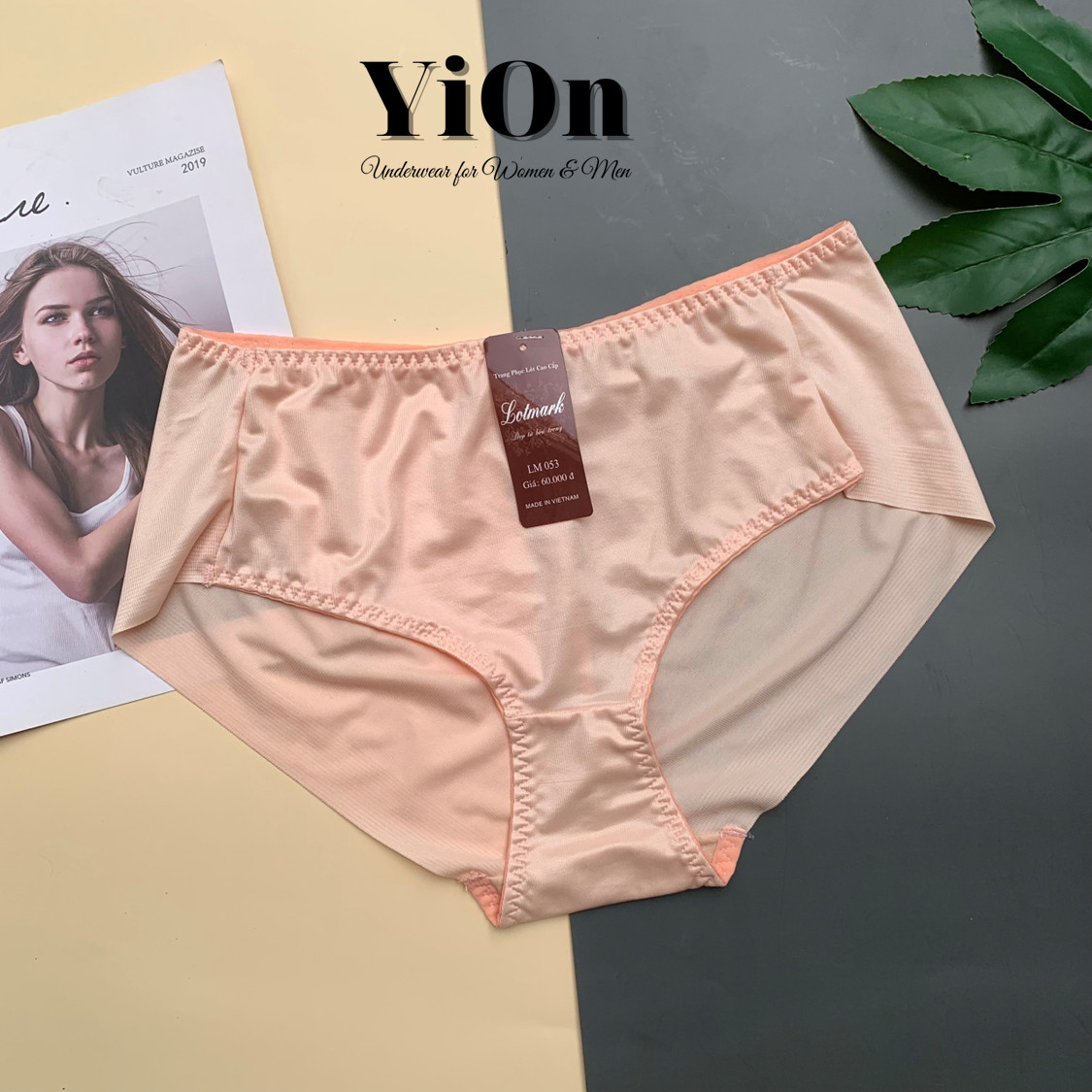 Quần lót nữ bigsize 75-90 kg lm053 chất thun co dãn thoải mái qs13 yion underwear