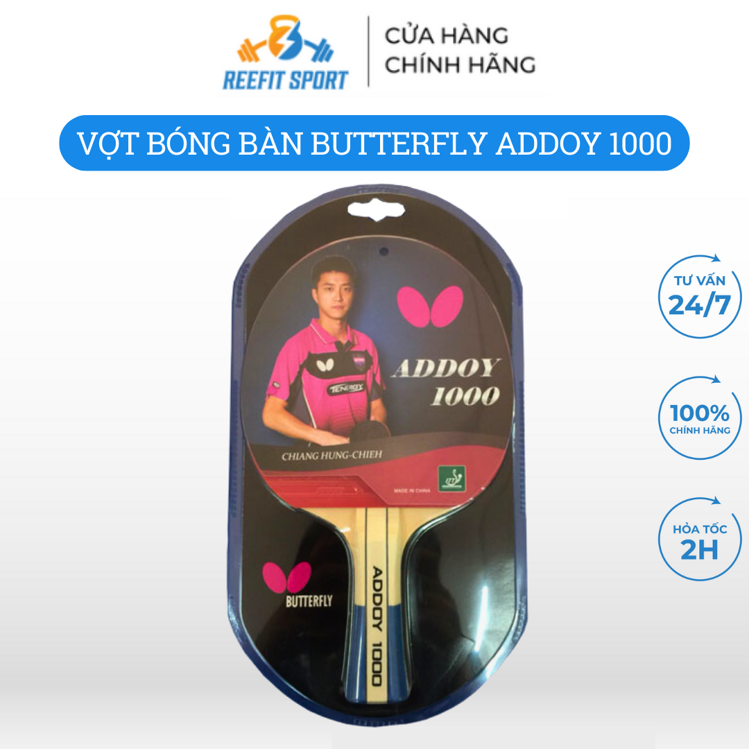 Vợt bóng bàn Butterfly (Nhật Bản) Addoy 1000