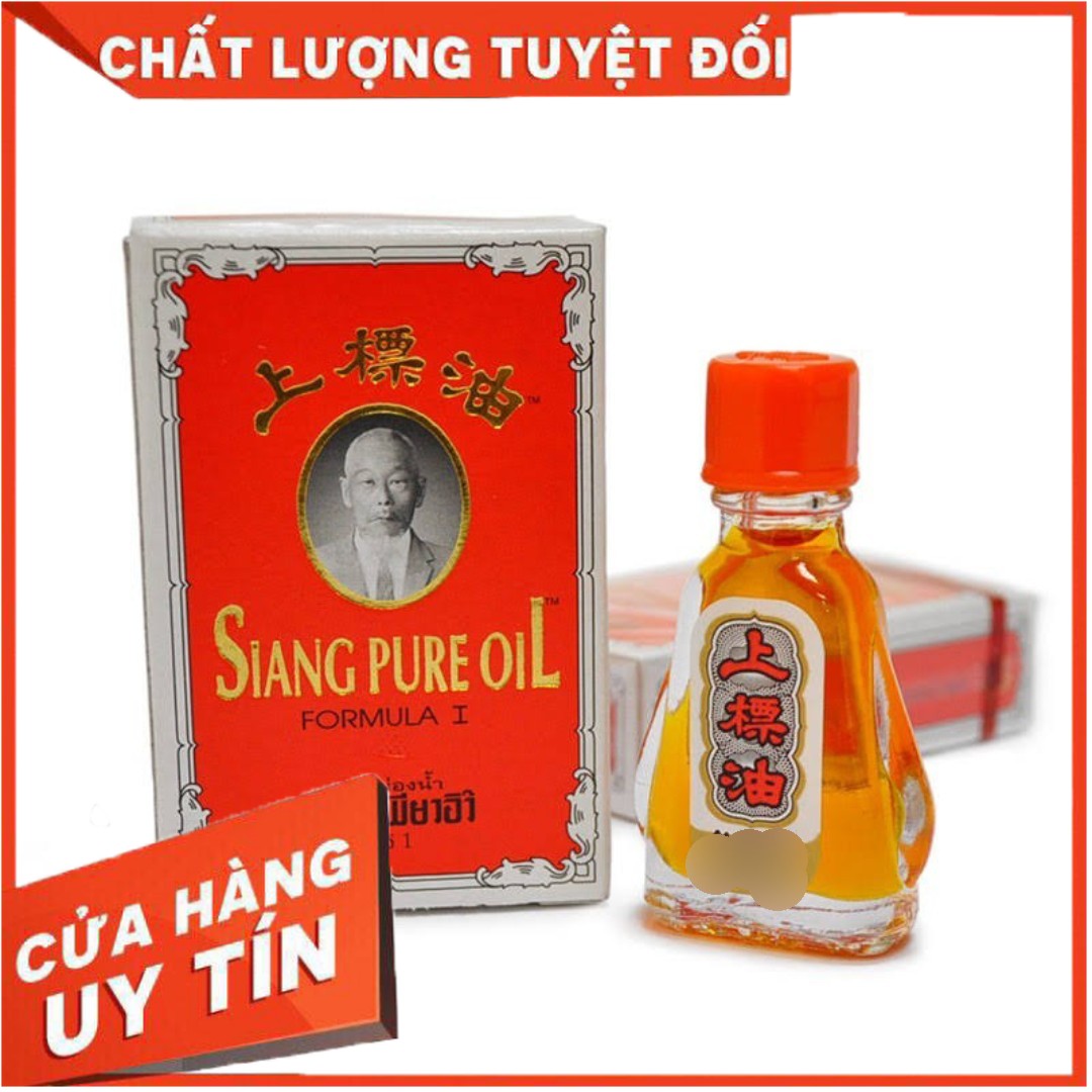 Dầu ông già siang pure 3cc vàng chính hãng thái lan