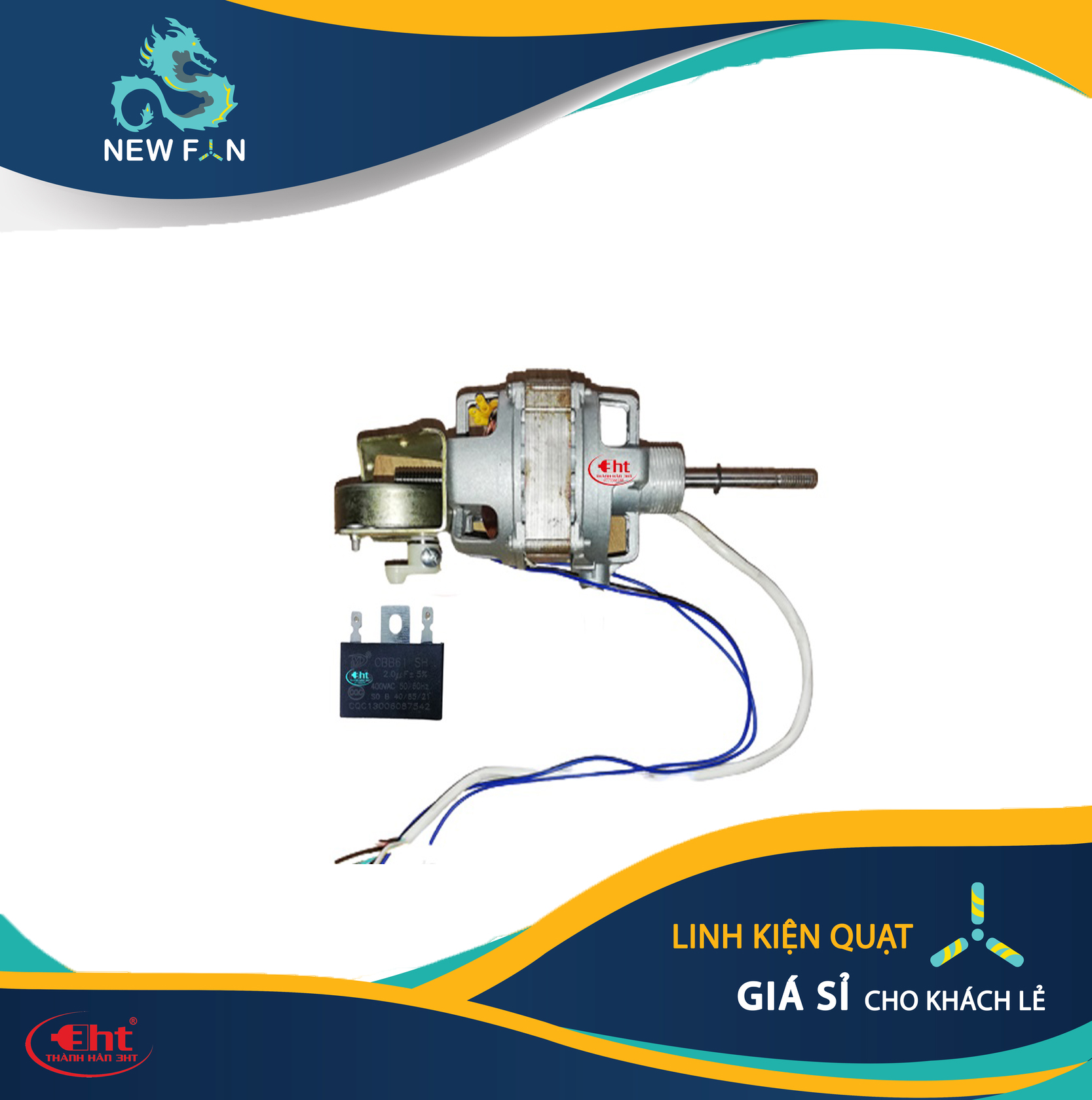 MOTER Quạt máy B4 + ĐẢO ĐIỆN