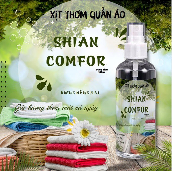 TINH DẦU XỊT THƠM QUẦN ÁO HƯƠNG NƯỚC HOA COMFORT 100ML