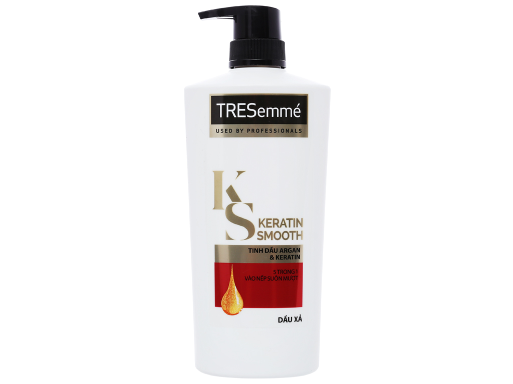 [HCM]Dầu xả TRESemmé Keratin Smooth tinh dầu Argan 646ml