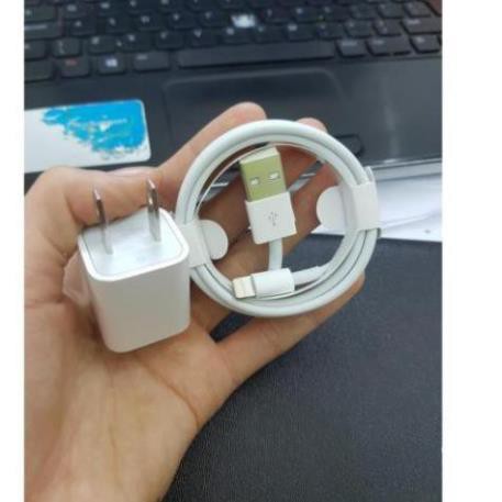 Combo Bộ Củ Sạc + Cáp Iphone Zin  Bóc Máy
