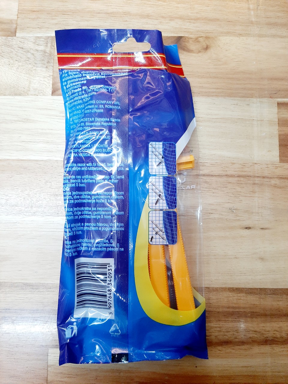 Bộ 5 Dao Cạo Râu Razors Lưỡi Kép