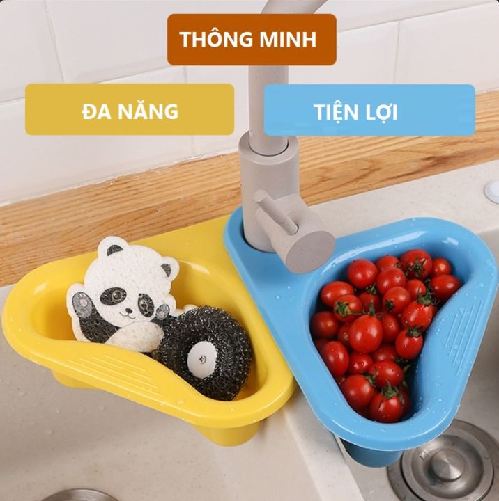 Rổ Tam Giác Dạng Lưới Lọc Rác Bồn Rửa Chén - Lọc Rác Thiên Nga