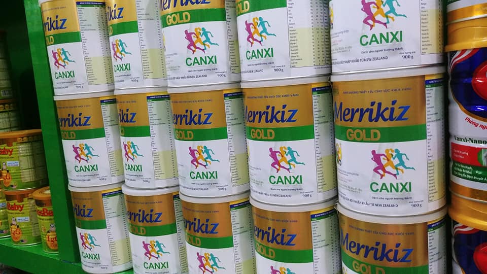 [HCM]Sữa Bột Merrikiz canxi 900g