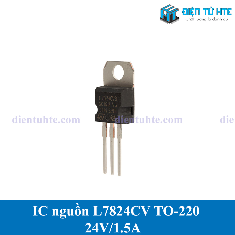 Combo 3 ic ổn áp nguồn ldo 7824 l7824cv 24v 1.5a chân cắm to-220