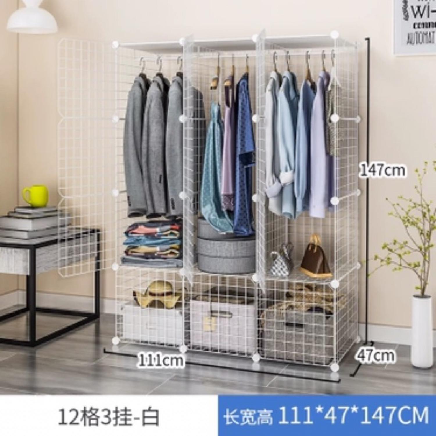 TỦ LƯỚI SẮT / THÉP LẮP ɡhéP ĐA NĂNG (Bán theo tấm, tặng chốt)
