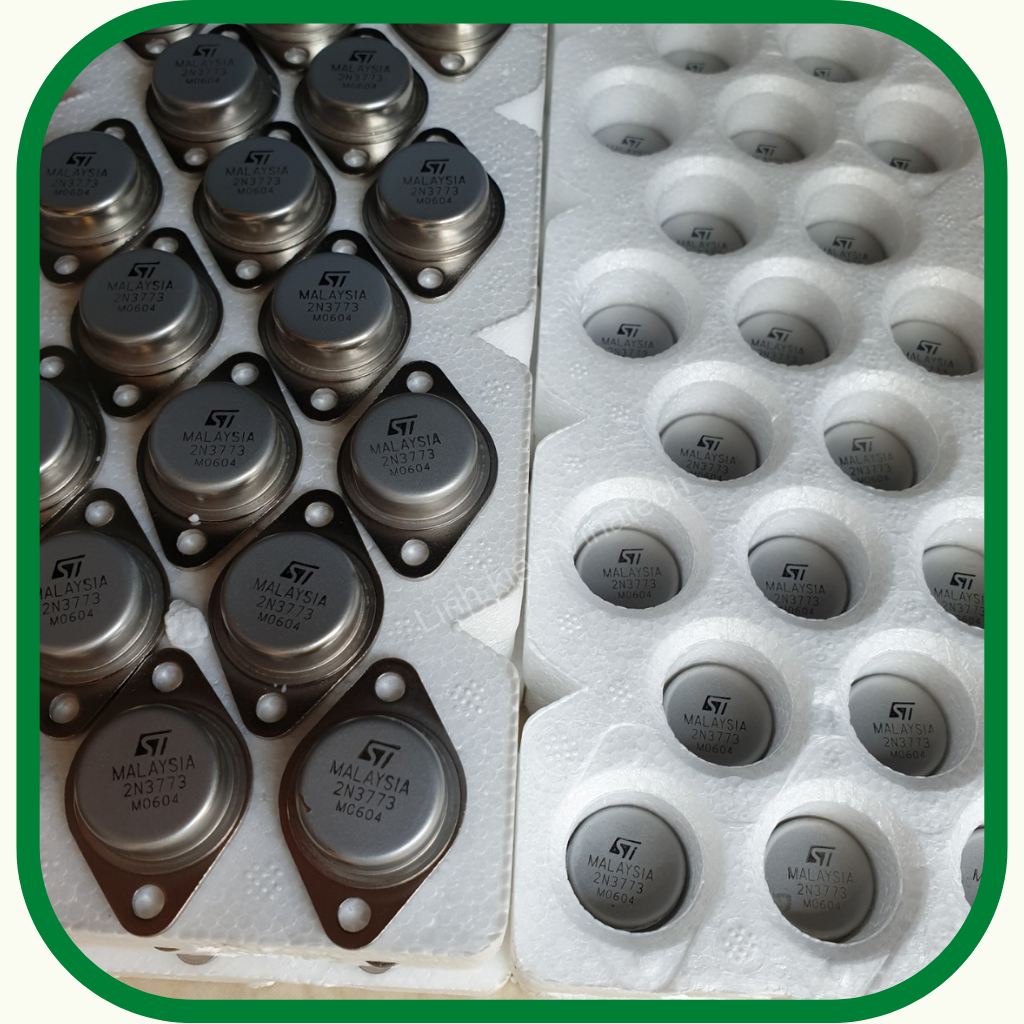 10 con Transistor công suất 2N3773 NPN 160V 16 A sò sắt mới