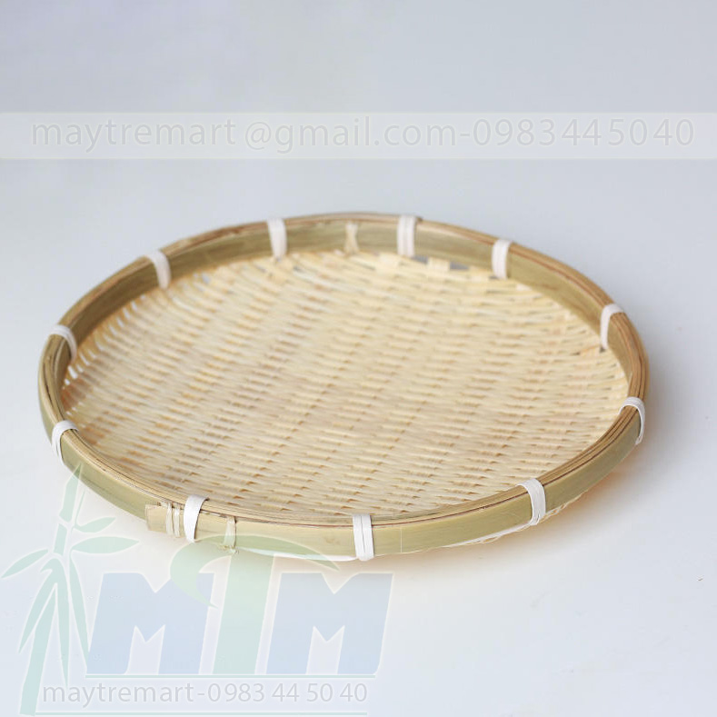 Mẹt tre, đĩa tre trắng
