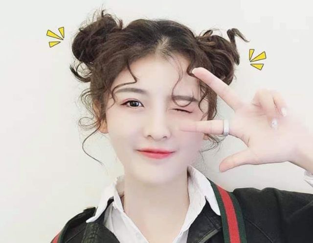 Tóc thật 100% ❤FREESHIP❤ tóc giả búi thẳng