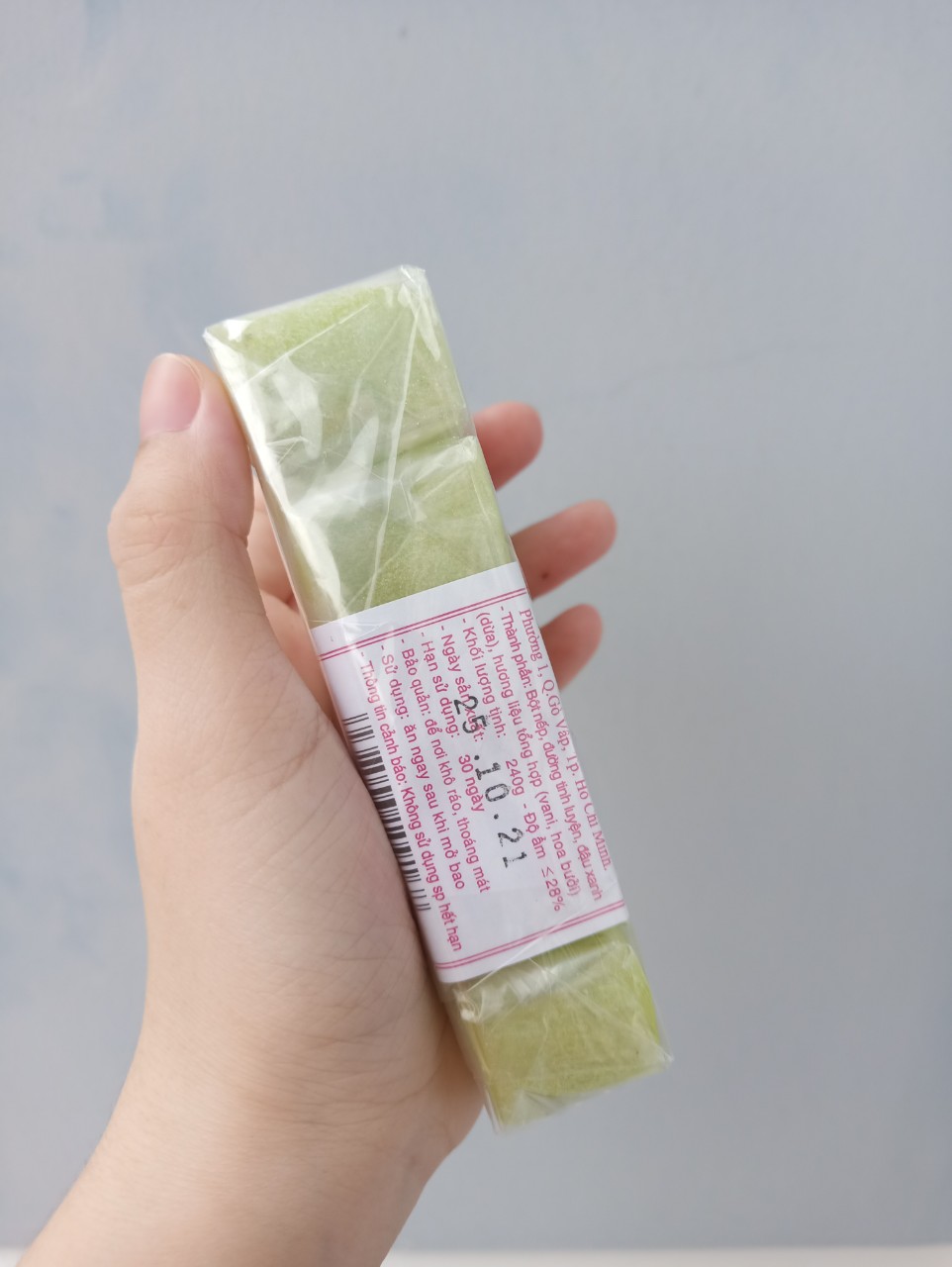 BÁNH DẺO XANH NHÂN DỪA_COMBO 5 CÂY