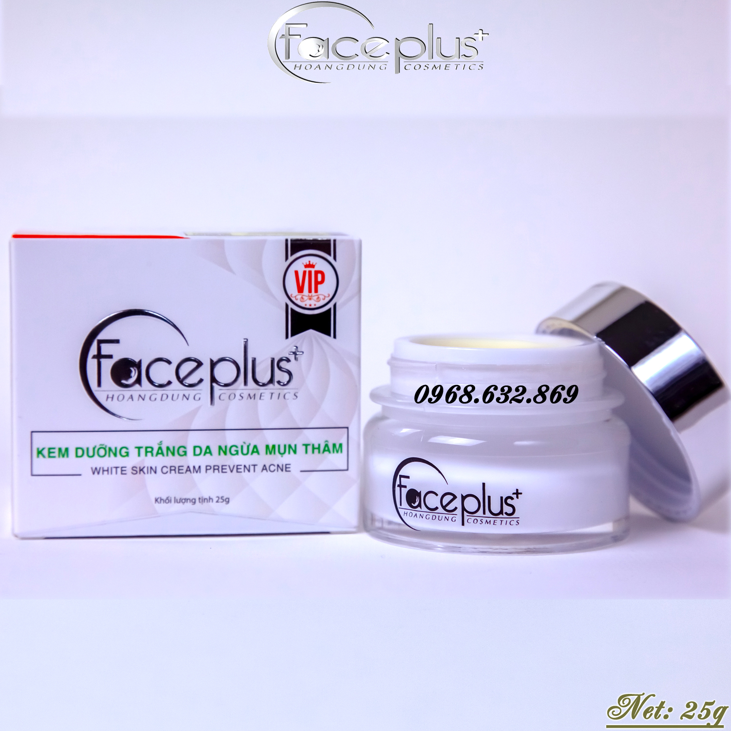 Kem dưỡng trắng da - Ngừa mụn thâm FacePlus+