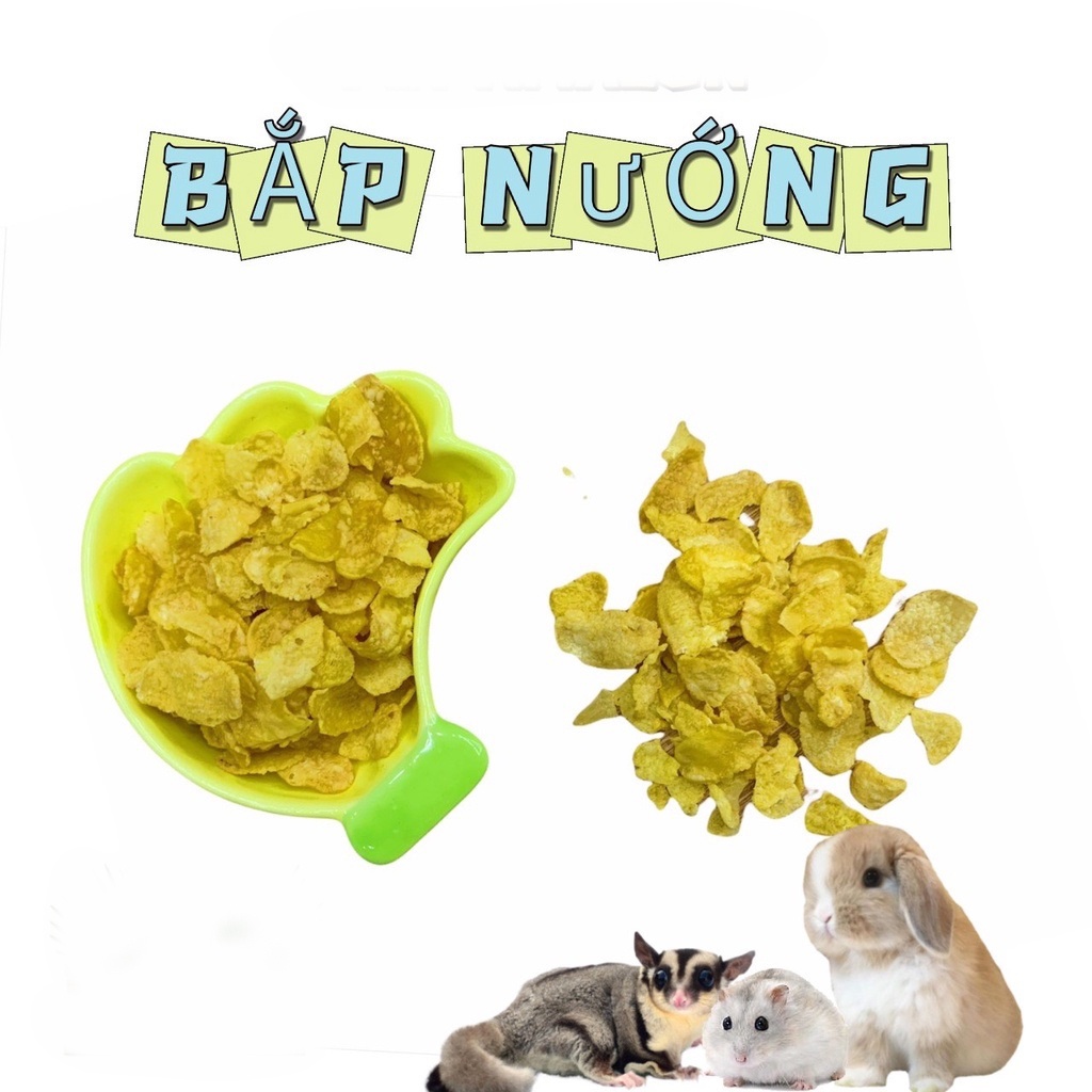 Snack bắp nướng sấy kho cho hamster thơm ngon dinh dưỡng