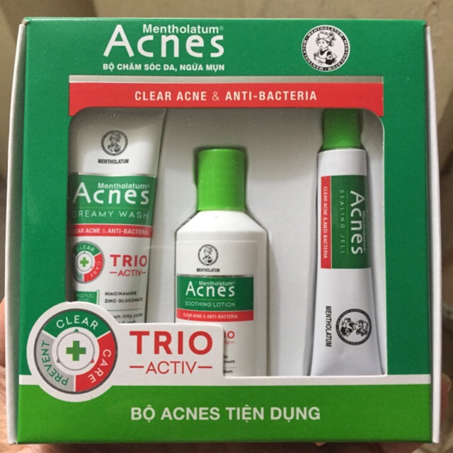 (HÀNG DÙNG THỬ ) Bộ tiện dụng 3 món acnes
