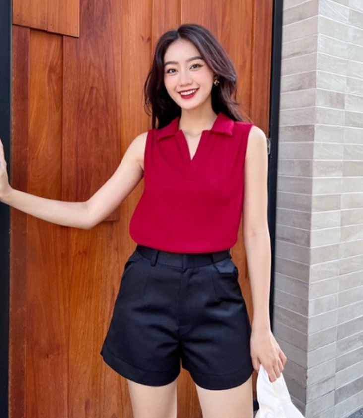 Quần đùi lưng cao Elly clothing