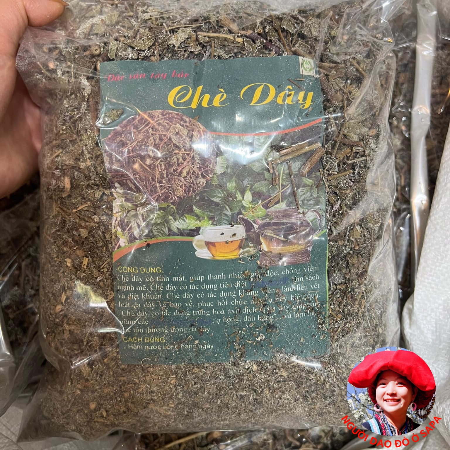 Chè dây Cao Bằng chữa dạ dày loại 1 nhiều tuyết Thảo dược quý, chè dây lá đắng rừng Lai Châu, trà dây leo rừng Sapa
