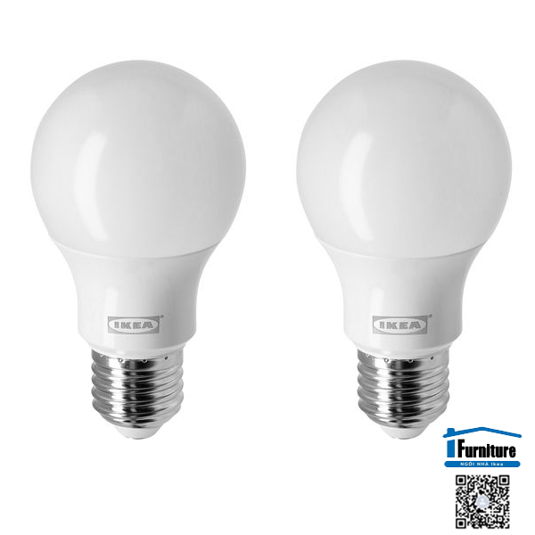 BÓNG ĐÈN E27 RYET LED IKEA (2 bóng)