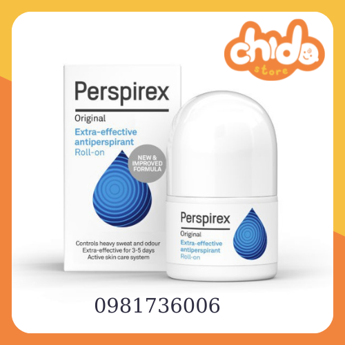 [Có sẵn] [Chính hãng] Lăn nách Perspirex original (UK)