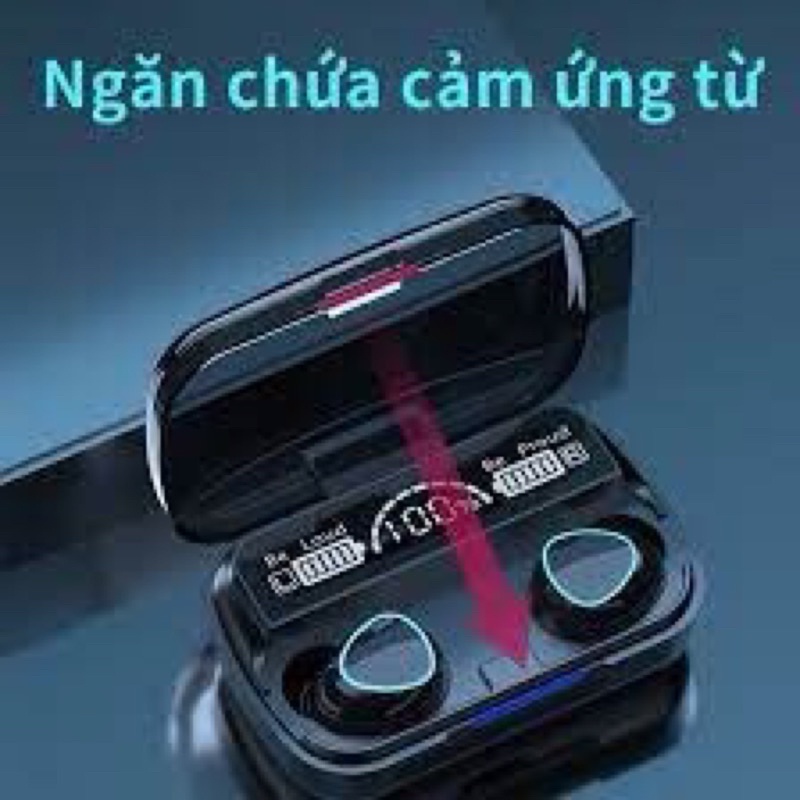 Tai Nghe Bluetooth M10 Pro, Tai Nghe Không Dây M10 Pro Phiên Bản Nâng Cấp Pin Trâu, Nút Cảm Ứng Tự Động Kết Nối