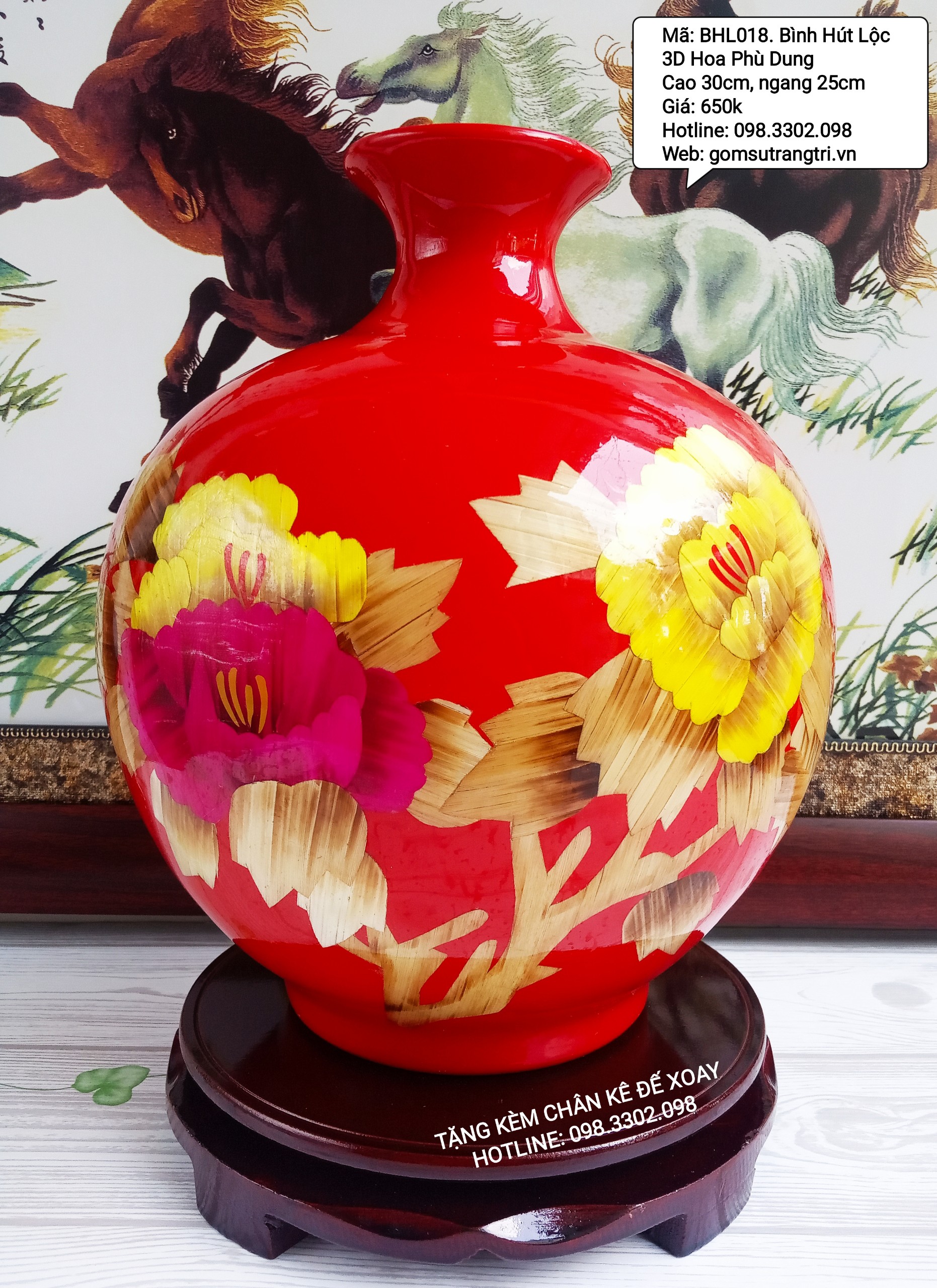 Bình hút tài lộc các mẫu