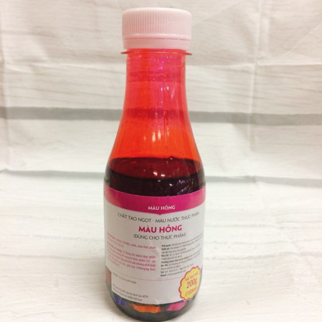 Mầu Thực Phẩm Cơ Bản 100ml Vàng