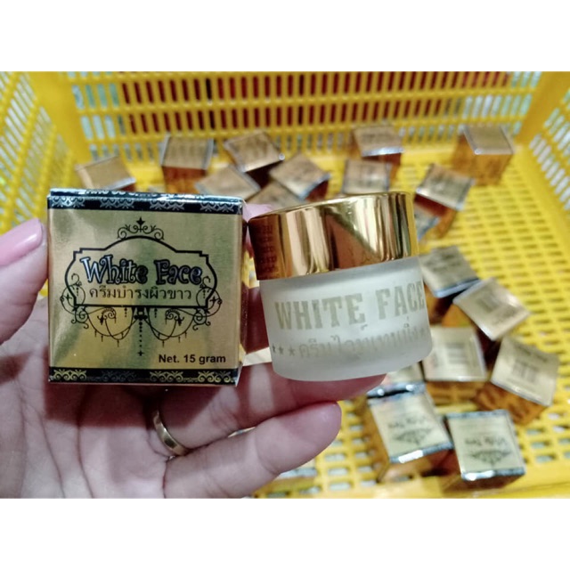 Kem Dưỡng Siêu Trắng Da Mặt White Face - Mẫu mới