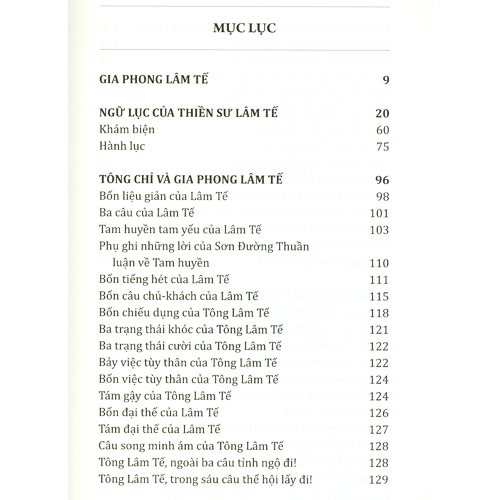 Sách - Tông Chỉ Lâm Tế