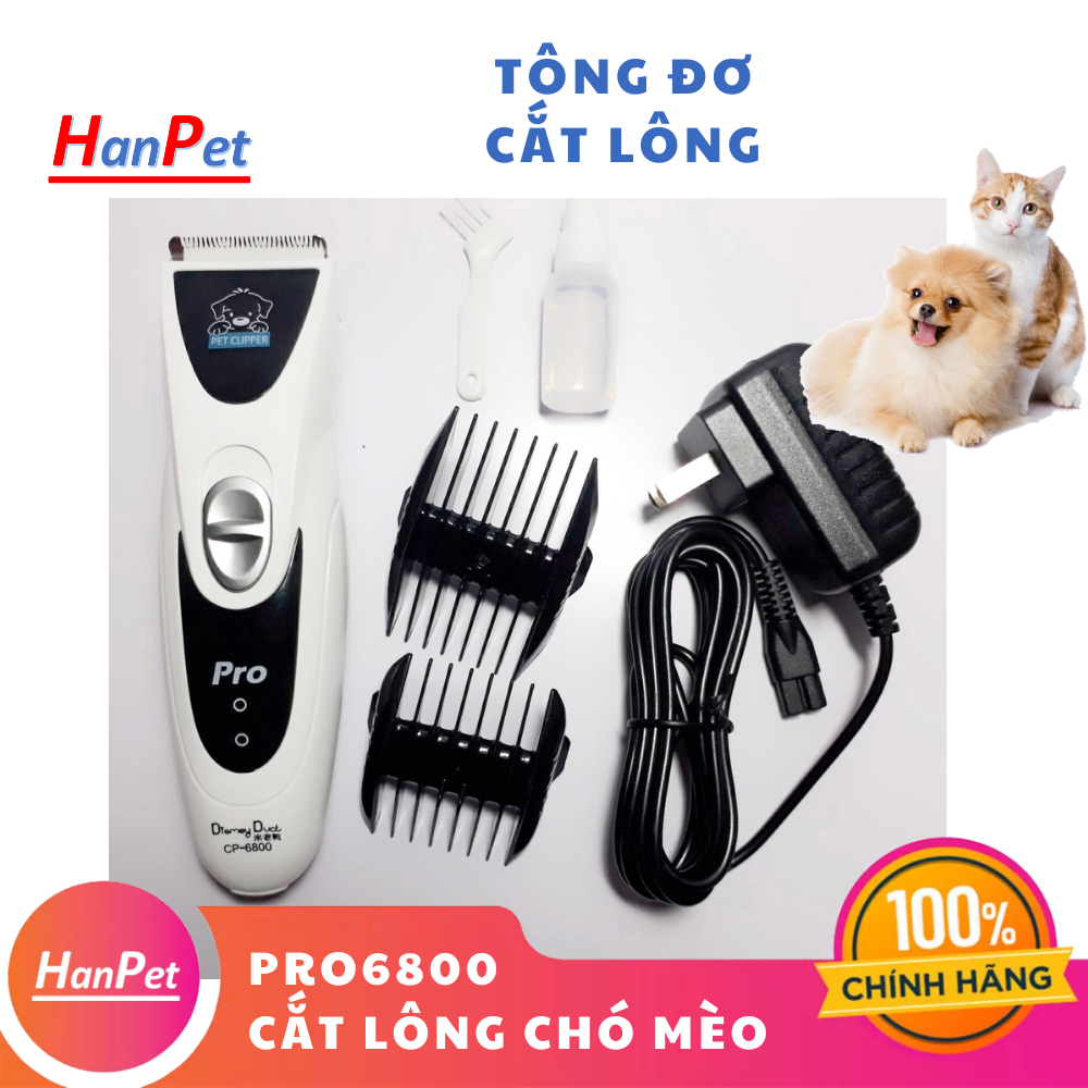 Tông đơ cắt lông chó mèo Pro 6800 (rẻ hơn CP-6800)