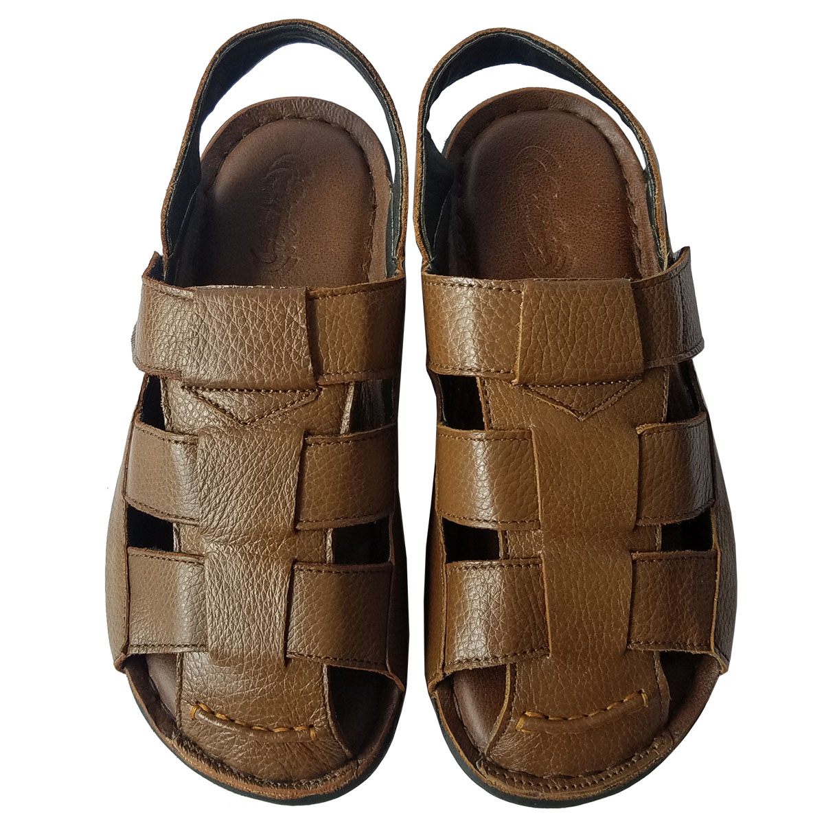 Giày Sandal Nam Bít Mũi Da Bò Thật BIGGBEN SDB111
