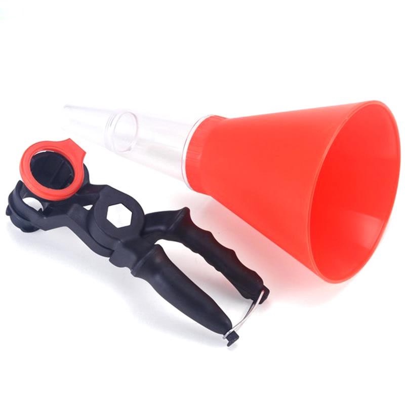 Phễu đổ dầu nhớt ô tô tự giữ thẳng đứng