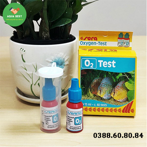 [HCM]Hộp test oxy Sera - Test O2 Sera Đức