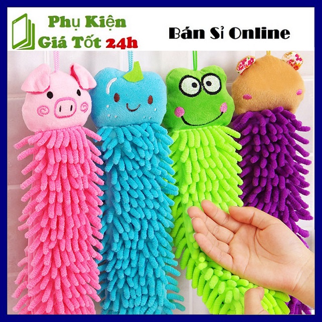 [HCM]Khăn Lau Tay San Hô HÌnh Thú Dễ Thương [Phụ Kiện Giá Tốt 24H]