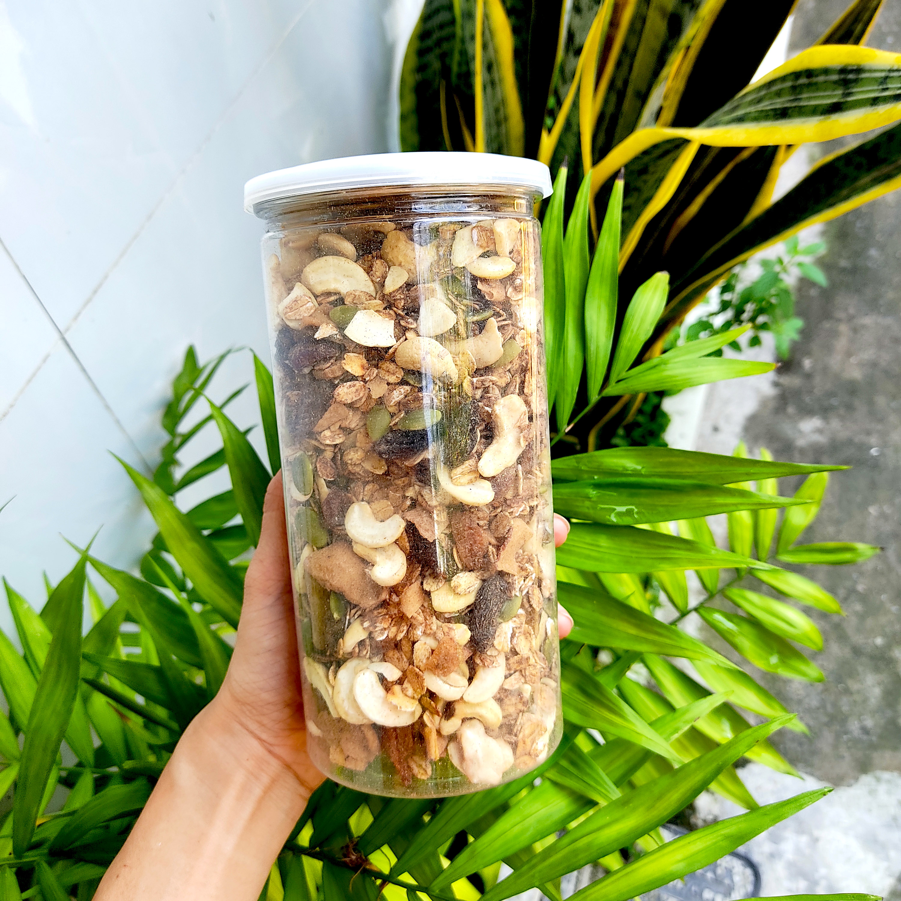 Granola ăn kiêng nhiều hạt 500g - ngũ cốc ăn kiêng không đường