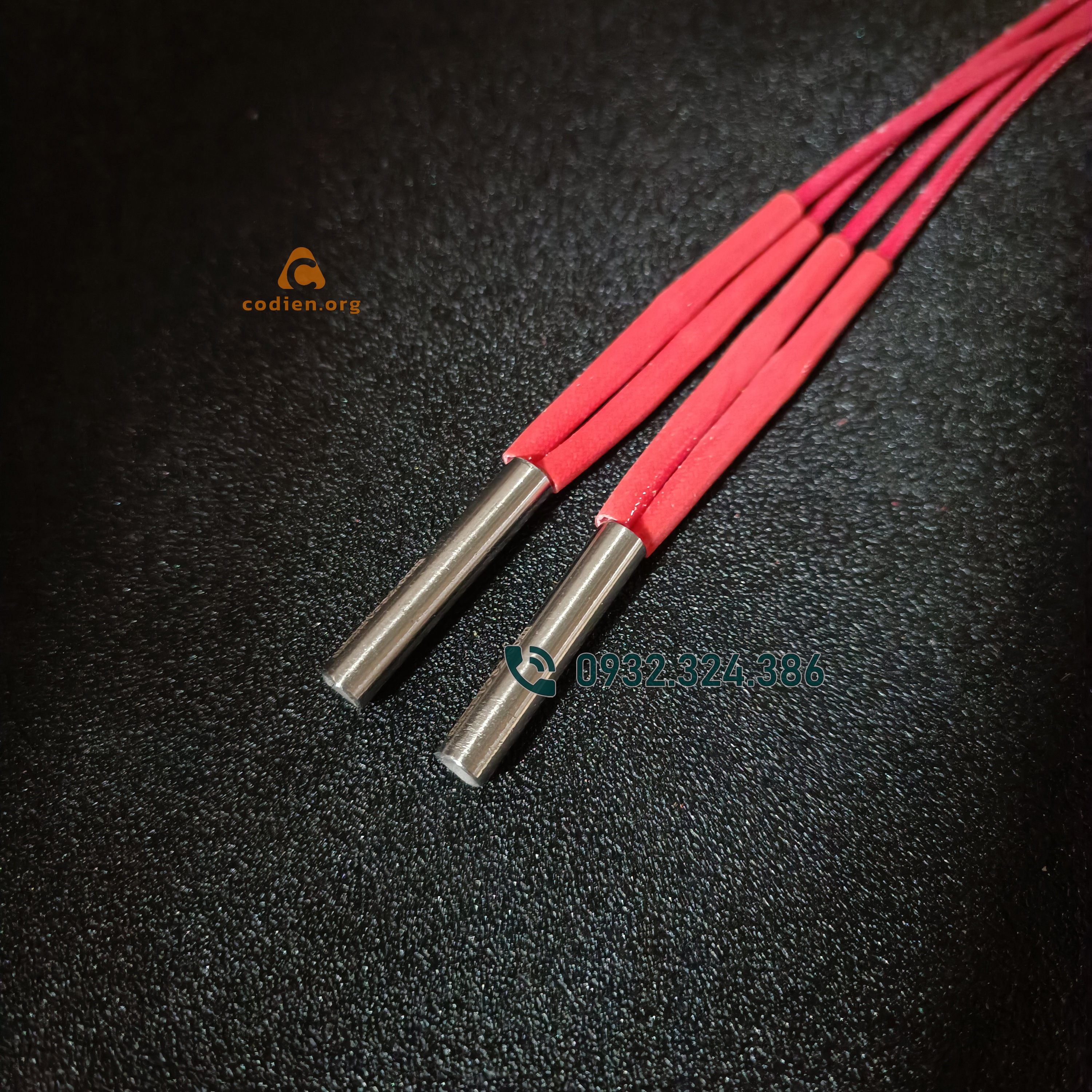 Thanh gia nhiệt,Điện trở một đầu phi 12, 220v loại xịn
