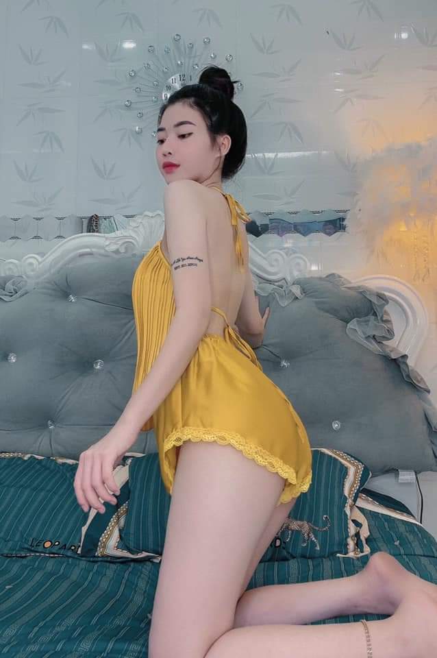 Free SIZE 45-58 ĐỒ BỘ YẾM PHI BÓNG DẬP LY CHẤT PHI BÓNG MỀM MỊN, SEXY