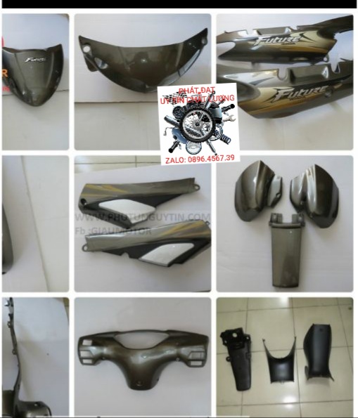 [HCM]DÀN ÁO FUTURE 1 MÀU XÁM GHI ZIN CHÍNH HÃNG - HONDA Có đủ màu