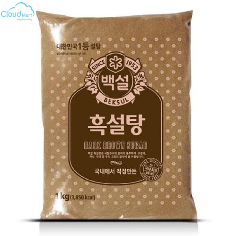 Đường Nâu Hàn Quốc Dark Brown Sugar 1kg - Nguyên Vật Liệu Pha Chế - Cloud Mart - Sữa tươi trân châu đường đen