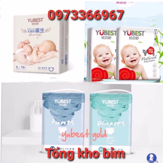 Bỉm Yubest Angle/Gold đủ size