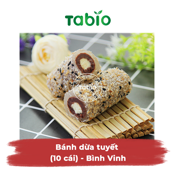 HCM - Bánh dừa tuyết (10 cái) - Bình Vinh - TABIO