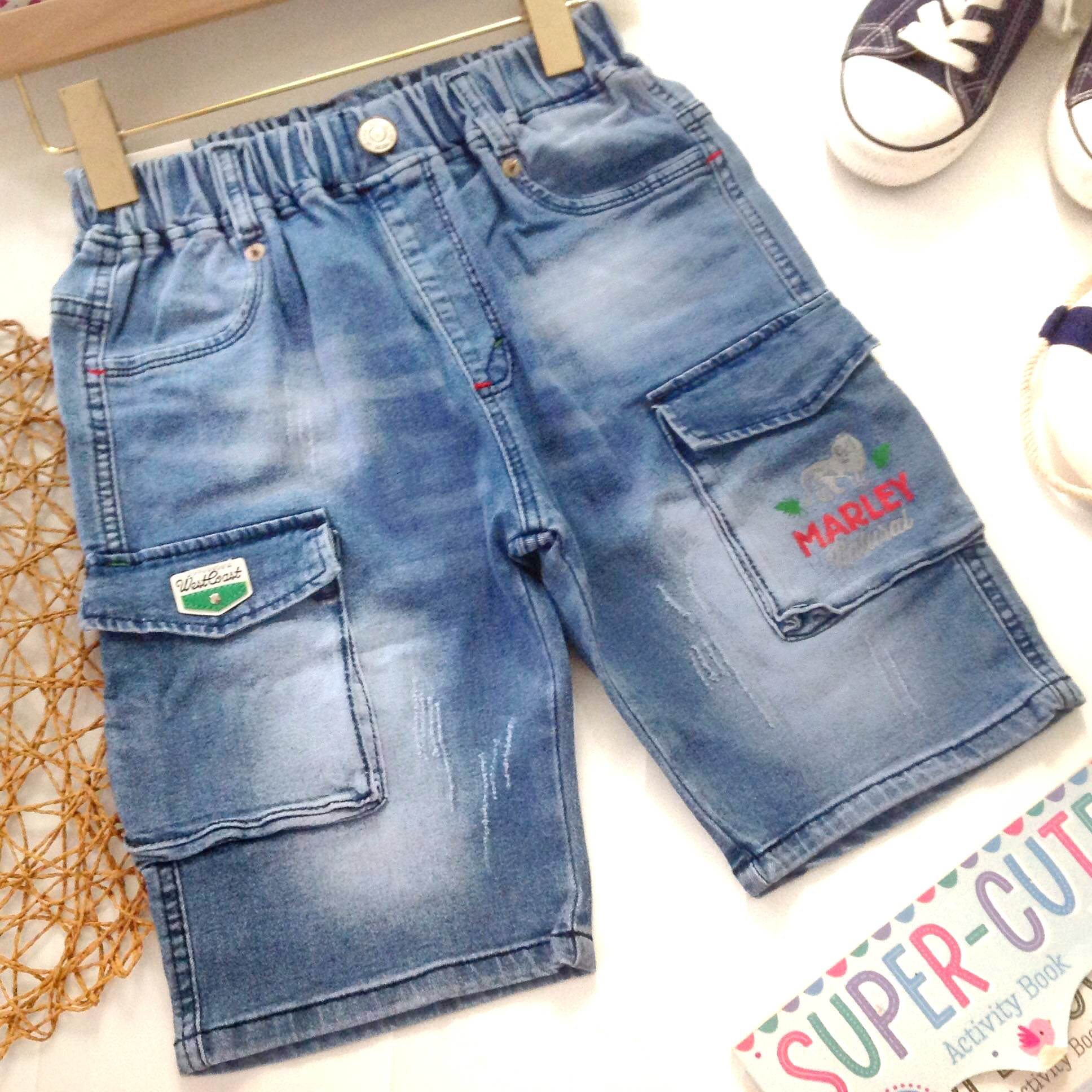 QUẦN SỌT JEAN CO DÃN BÉ TRAI SIZE 30-42KG
