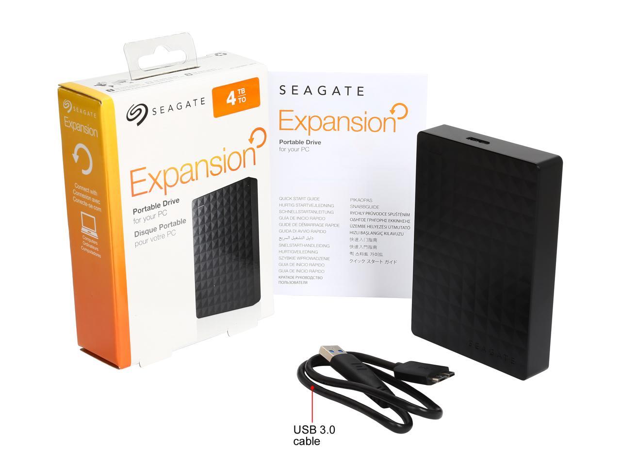 Ổ Cứng Di Động HDD Seagate Expansion 500GB Đen