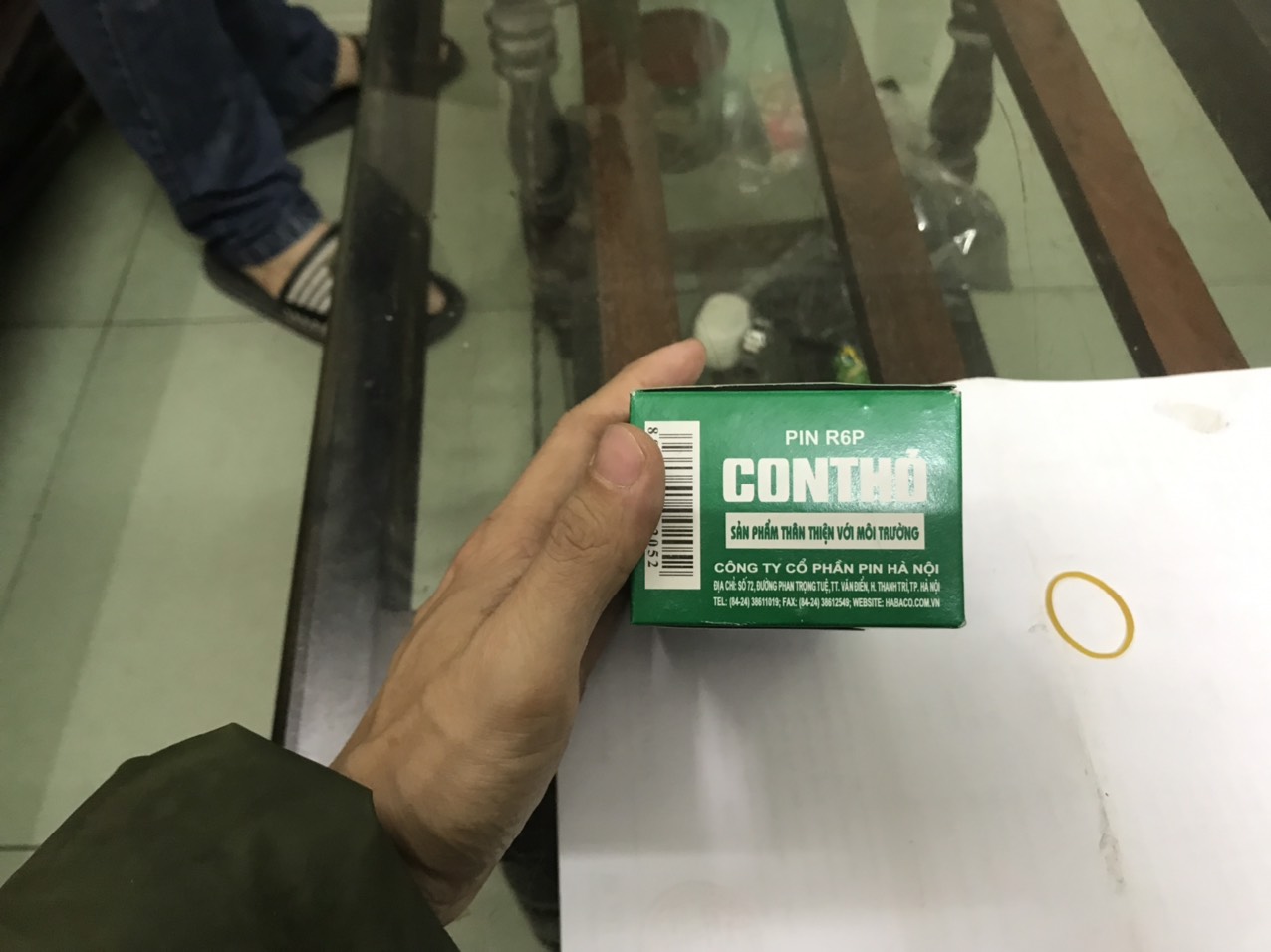 Pin aa 2a con thỏ 1.5V pin tiểu