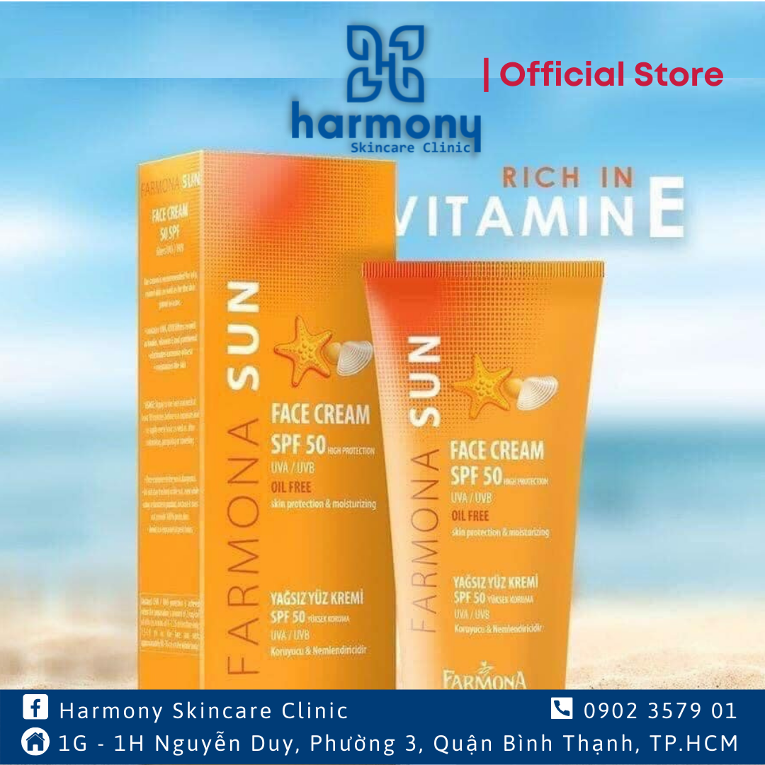 Kem Chống Nắng Farmona Sun Face Cream SPF50 Oil Free 50ml