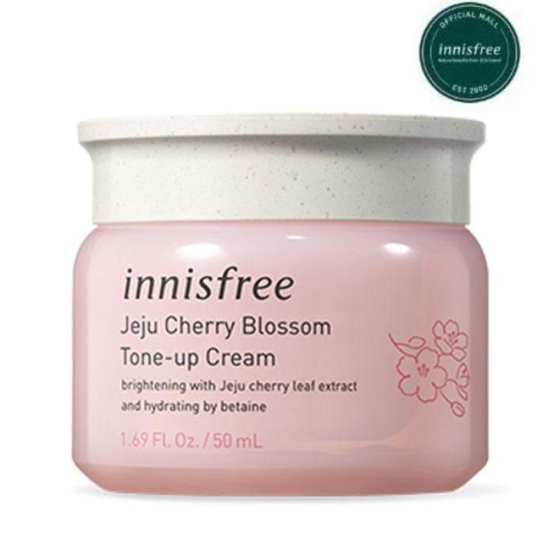 Kem Dưỡng Trắng Sáng Chiết Xuất Hoa Anh Đào Innisfree Jeju Cherry Blossom Tone Up Cream 50ml nhập khẩu